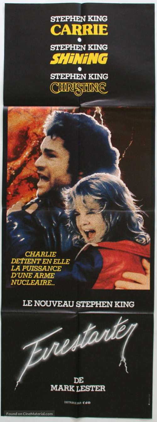 Firestarter - French Movie Poster