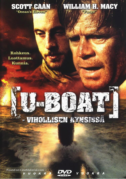 In Enemy Hands - Finnish DVD movie cover