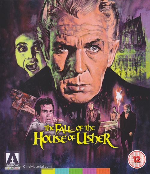House of Usher - British Blu-Ray movie cover