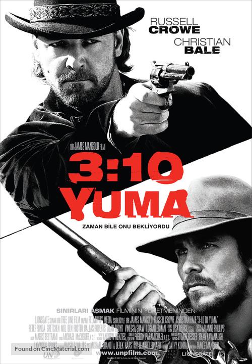 3:10 to Yuma - Turkish Movie Poster