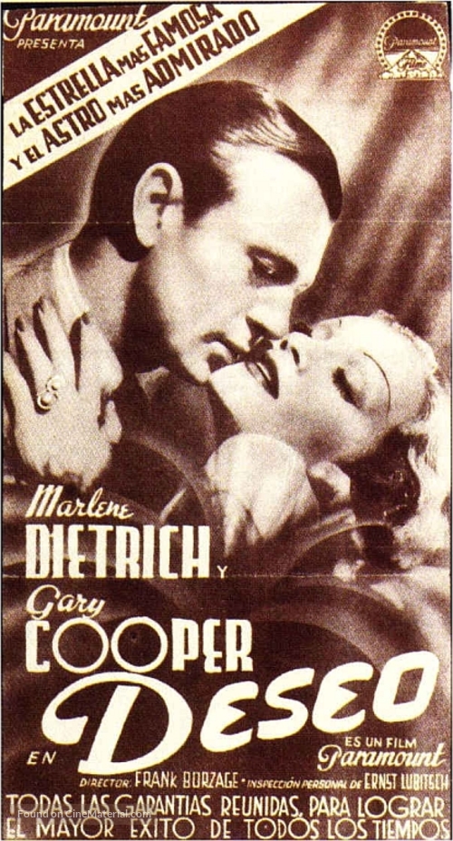 Desire - Spanish Movie Poster