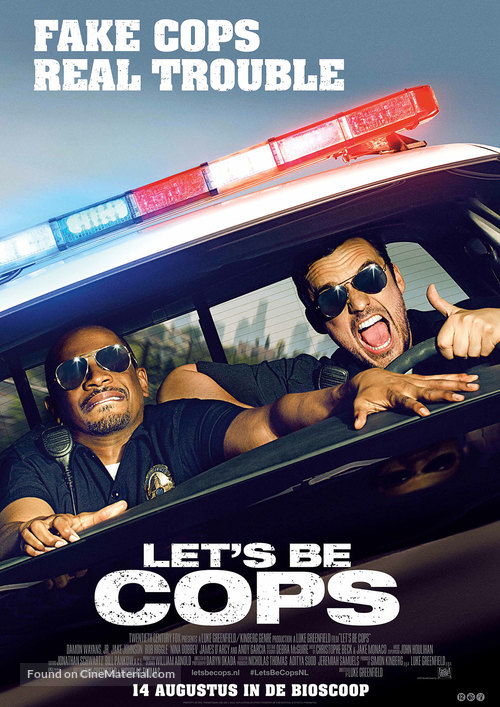 Let&#039;s Be Cops - Dutch Movie Poster