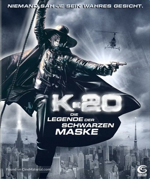 K-20: Kaijin niju menso den - German Movie Cover