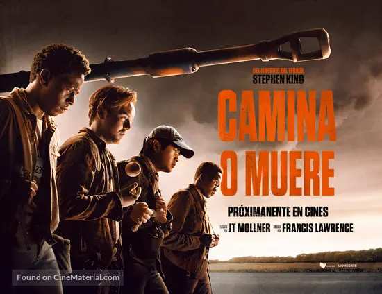 The Long Walk - Mexican Movie Poster