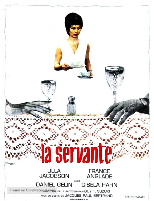 La servante - French Movie Poster