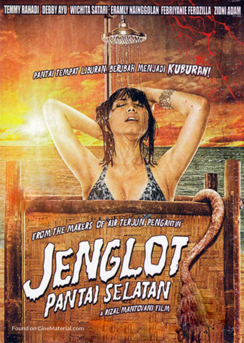 Jenglot pantai selatan - Indonesian DVD movie cover