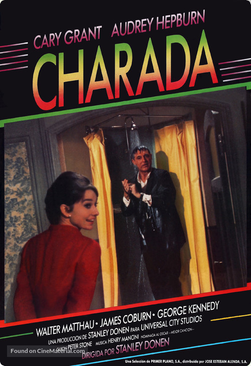 Charade - Spanish Movie Poster