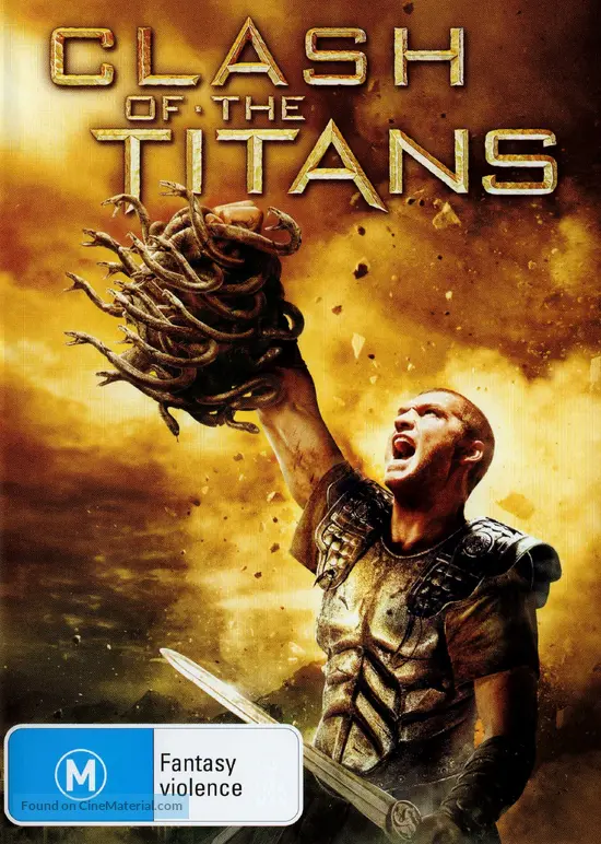 Clash of the Titans - Australian Movie Cover