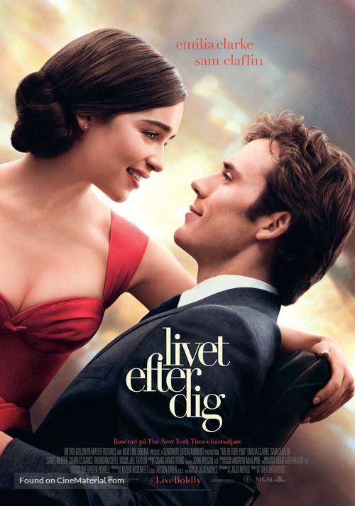Me Before You - Swedish Movie Poster