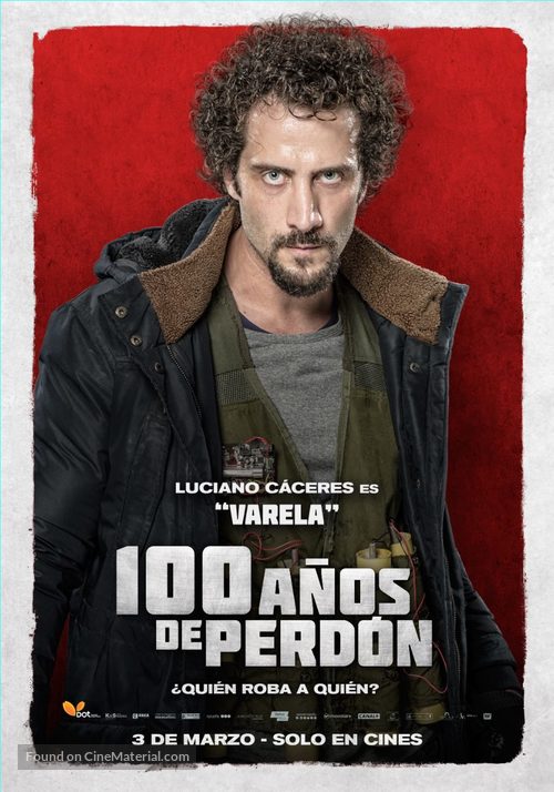 100 a&ntilde;os de perd&oacute;n - Argentinian Movie Poster