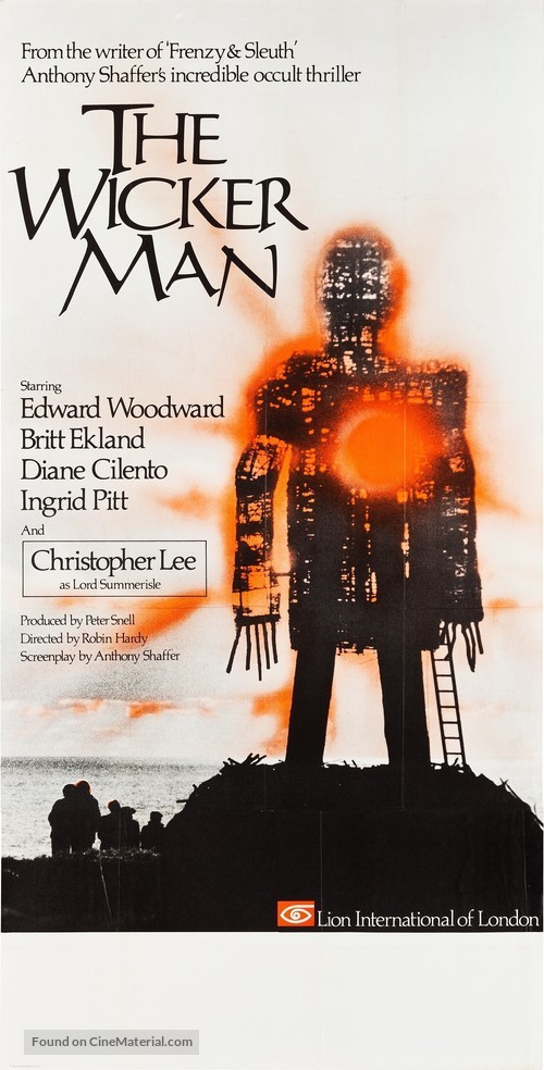 The Wicker Man - British Movie Poster