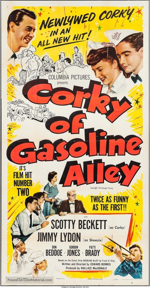 Corky of Gasoline Alley - Movie Poster