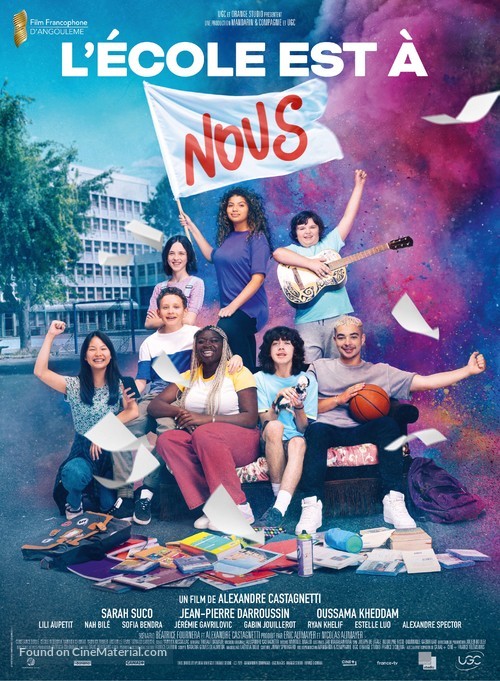 L&#039;&eacute;cole est &agrave; nous - French Movie Poster