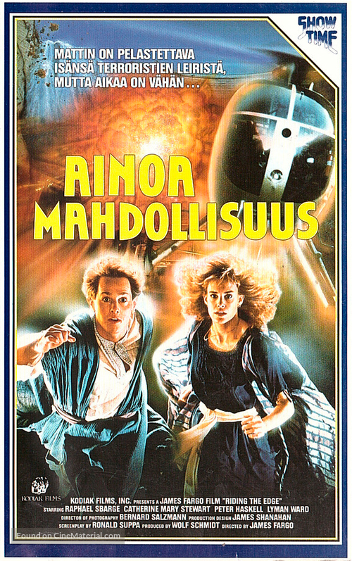 Riding the Edge - Finnish VHS movie cover