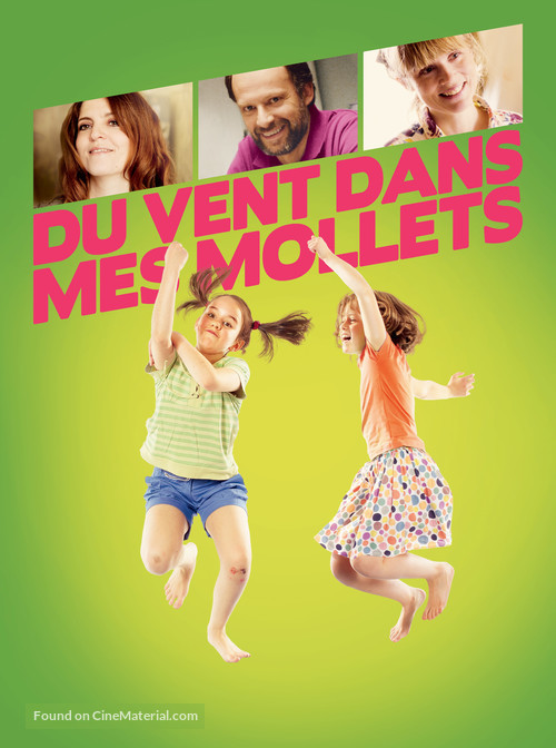 Du vent dans mes mollets - French Movie Poster