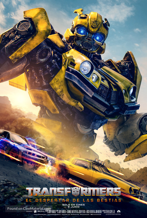 Transformers: Rise of the Beasts - Spanish Movie Poster