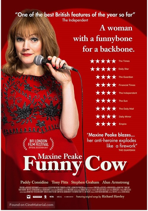 Funny Cow - New Zealand Movie Poster