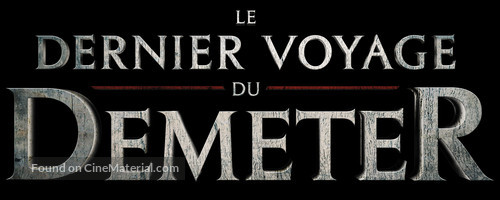Last Voyage of the Demeter - French Logo