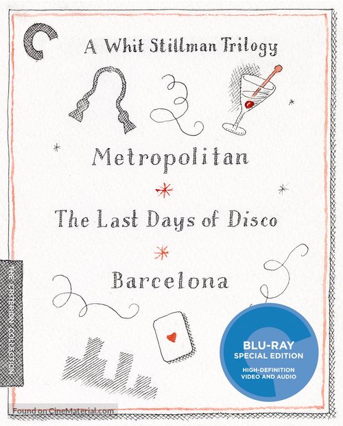 Metropolitan - Blu-Ray movie cover