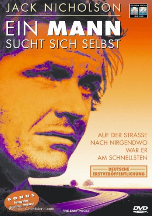 Five Easy Pieces - German Movie Cover
