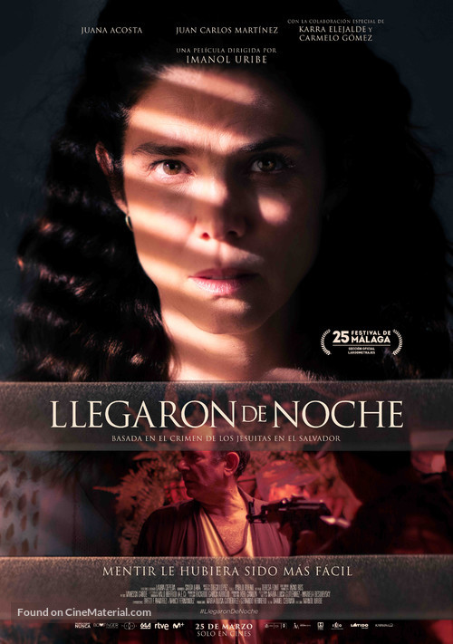 Llegaron de noche - Spanish Movie Poster