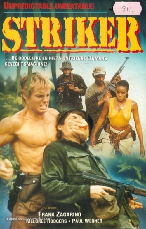 Striker - Dutch VHS movie cover