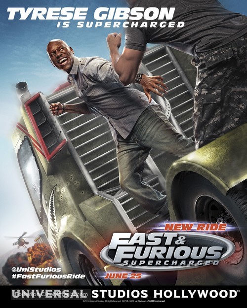 Fast &amp; Furious: Supercharged - Movie Poster