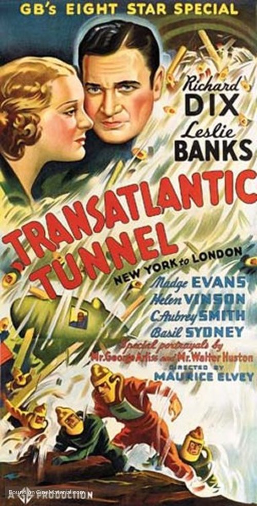 The Tunnel - British Movie Poster