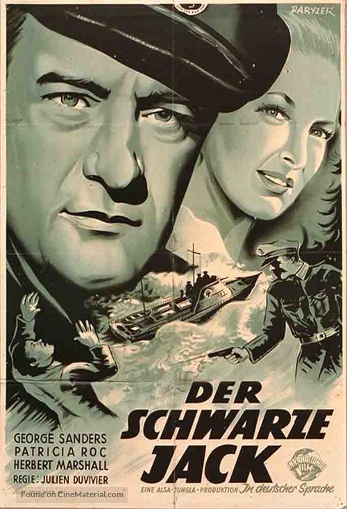 Black Jack - German Movie Poster