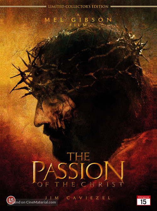 The Passion of the Christ - Danish DVD movie cover