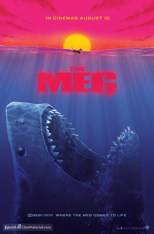 The Meg - British Movie Poster