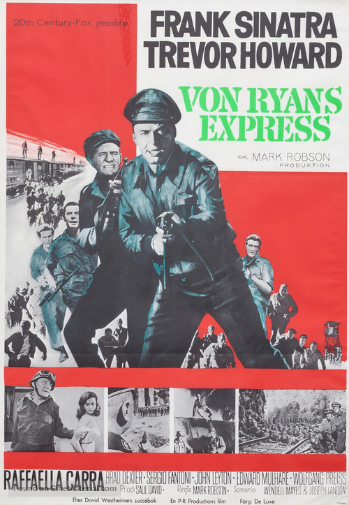Von Ryan&#039;s Express - Swedish Movie Poster