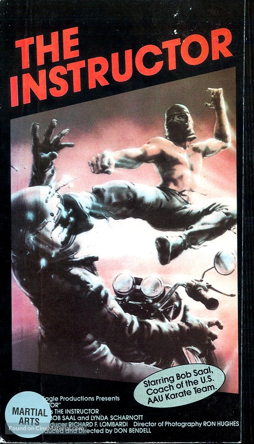 The Instructor - VHS movie cover