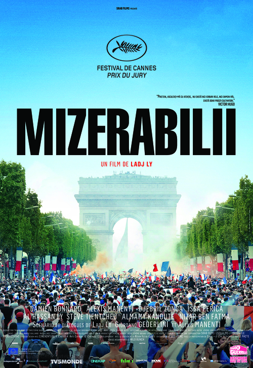 Les mis&eacute;rables - Romanian Movie Poster