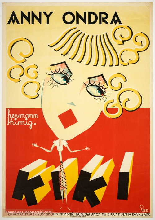 Kiki - Swedish Movie Poster