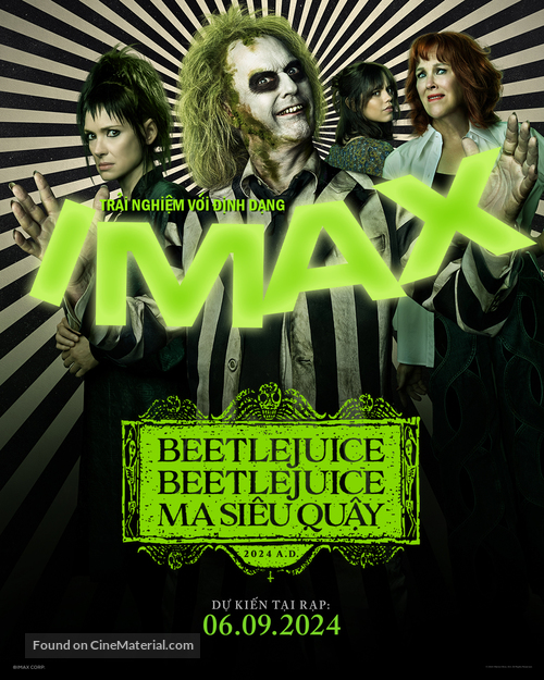 Beetlejuice Beetlejuice - Vietnamese Movie Poster