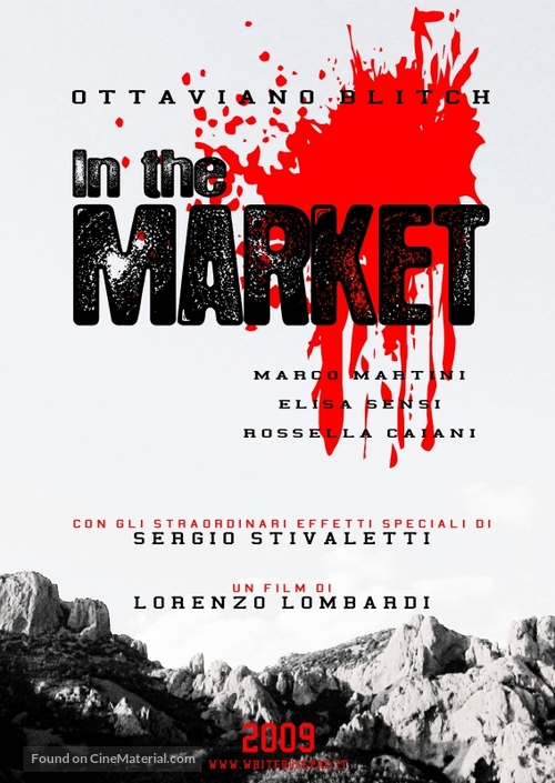 In the Market - Italian Movie Poster