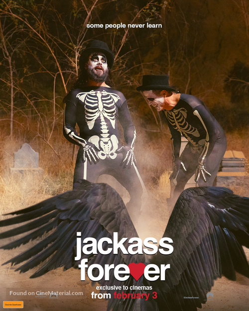 Jackass Forever - New Zealand Movie Poster