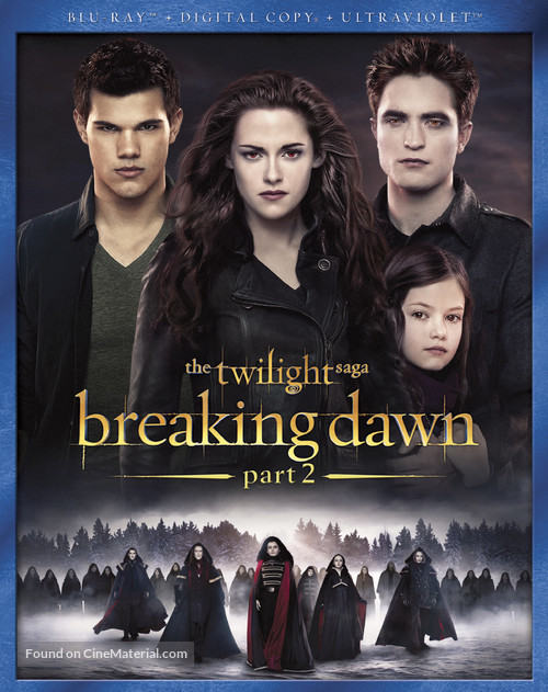 The Twilight Saga: Breaking Dawn - Part 2 - Blu-Ray movie cover