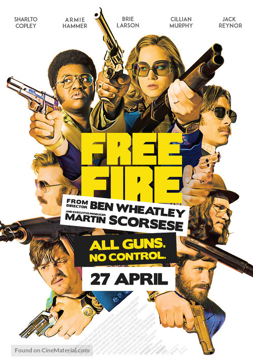 Free Fire - Dutch Movie Poster