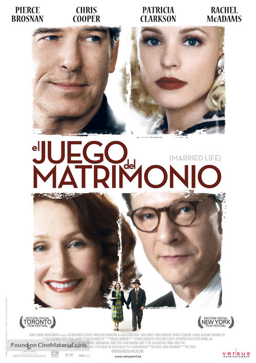 Married Life - Spanish Movie Poster