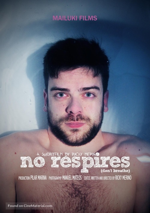 No respires - Spanish Movie Poster