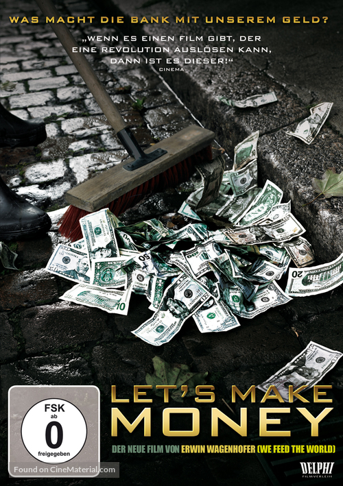 Let&#039;s Make Money - German DVD movie cover