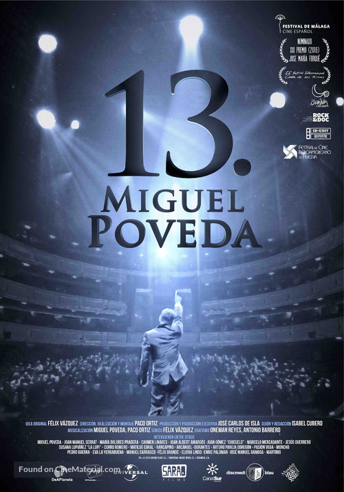 13. Miguel Poveda - Spanish Movie Poster