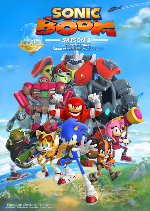 &quot;Sonic Boom&quot; - French Movie Poster