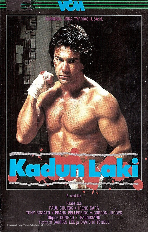 Busted Up - Finnish VHS movie cover