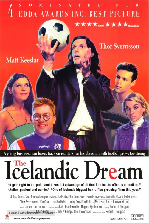 &Iacute;slenski draumurinn - Icelandic Movie Poster