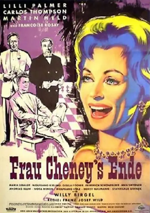 Frau Cheneys Ende - German Movie Poster