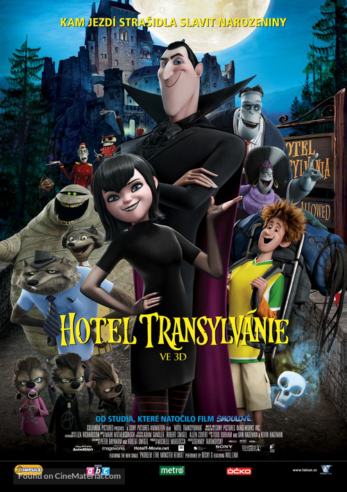 Hotel Transylvania - Czech Movie Poster