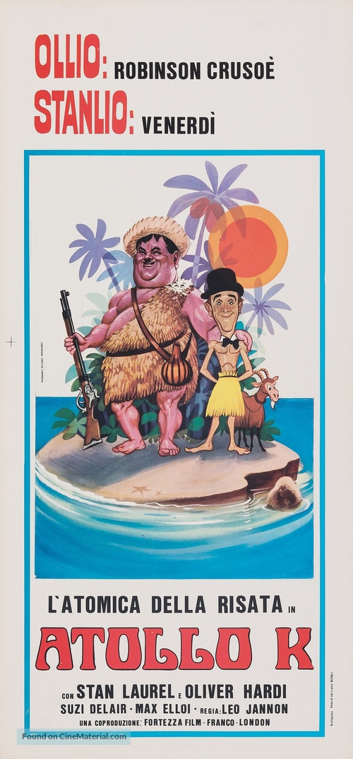 Atoll K - Italian Movie Poster